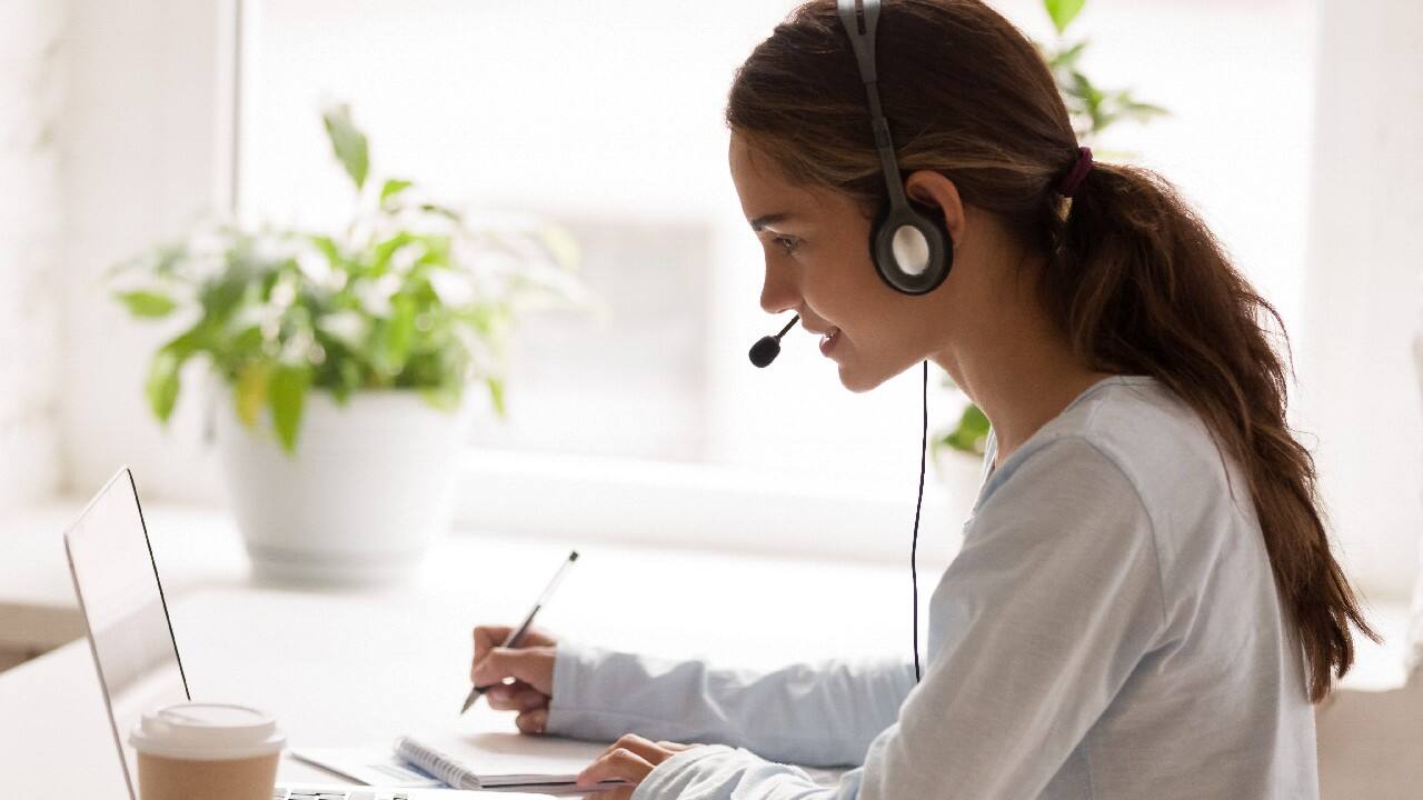 9 | Virtual Assistant | A virtual assistant is a self-employed, independent individual who works for others as an assistant but virtually from the comfort of their own home. A virtual assistant helps to organize schedules, set up calls, handle social media, and more. Just figure out what skills you have to offer and get started. (Image: Shutterstock)