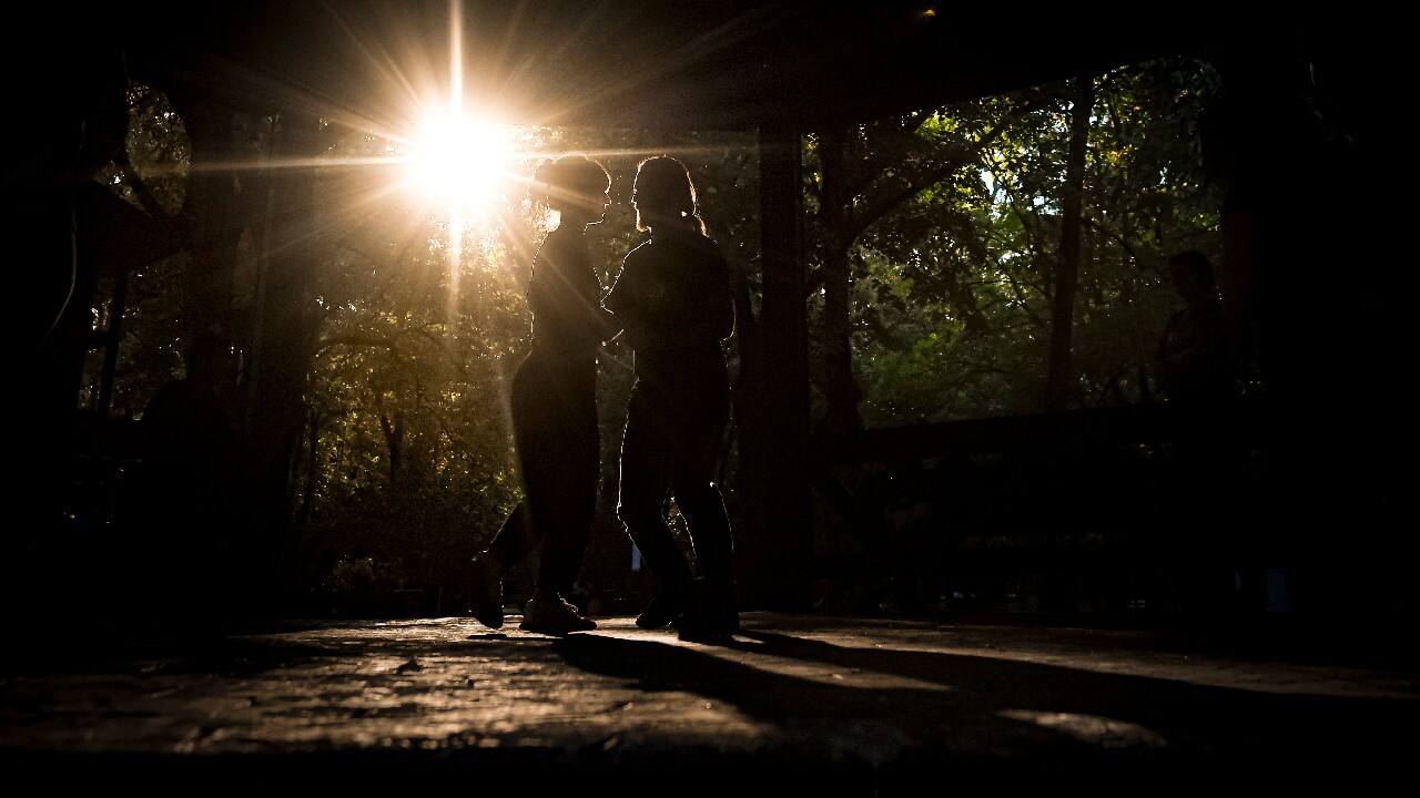 Maybe it’s because of the advent of COVID-19 vaccines. Maybe it is because feet can be repressed for just so long. But it seems that everywhere, dancers are letting loose. (Image: AP) Maybe it’s because of the advent of COVID-19 vaccines. Maybe it is because feet can be repressed for just so long. But it seems that everywhere, dancers are letting loose. (Image: AP)