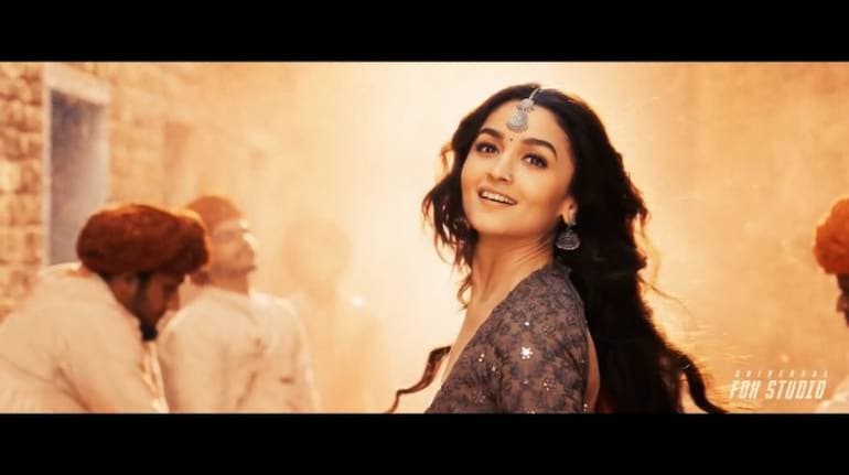 Alia Bhatt as Sita in 'RRR'. (Image: Screen grab) Alia Bhatt as Sita in 'RRR'. (Image: Screen grab)