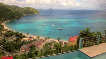 Cane Garden Bay, Tortola, British Virgin Islands (BVI). More than two-thirds of the over 900 companies mentioned in the Pandora Papers having links to public officials were based in the BVI.