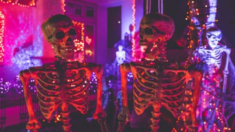 Halloween skeletons neonbrand-A59lWOrZVnw-unsplash