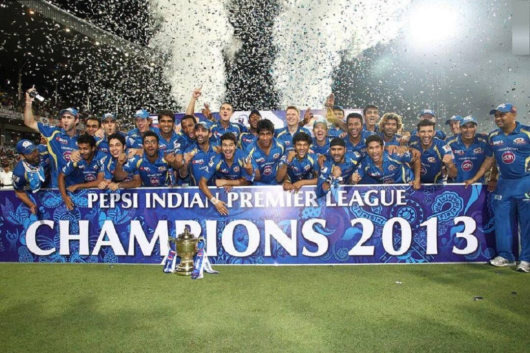 Mumbai Indians' won the 2013 edition by beating Chennai Super Kings by 23 runs in the finals.(Image: IPL/BCCI) Mumbai Indians' won the 2013 edition by beating Chennai Super Kings by 23 runs in the finals.(Image: IPL/BCCI)