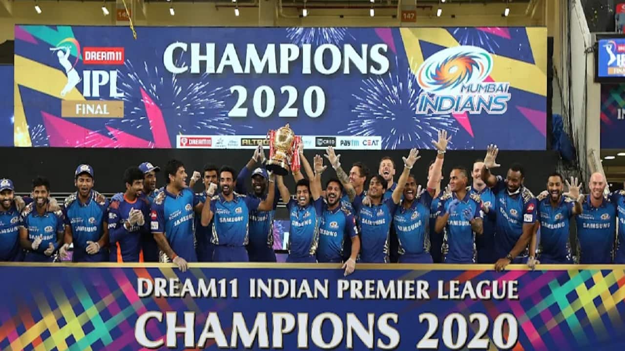 Mumbai won back to back title in 2019 and 2020. Mumbai is the most successful team to win 5 IPL titles. (Image: IPL/BCCI) Mumbai won back to back title in 2019 and 2020. Mumbai is the most successful team to win 5 IPL titles. (Image: IPL/BCCI)