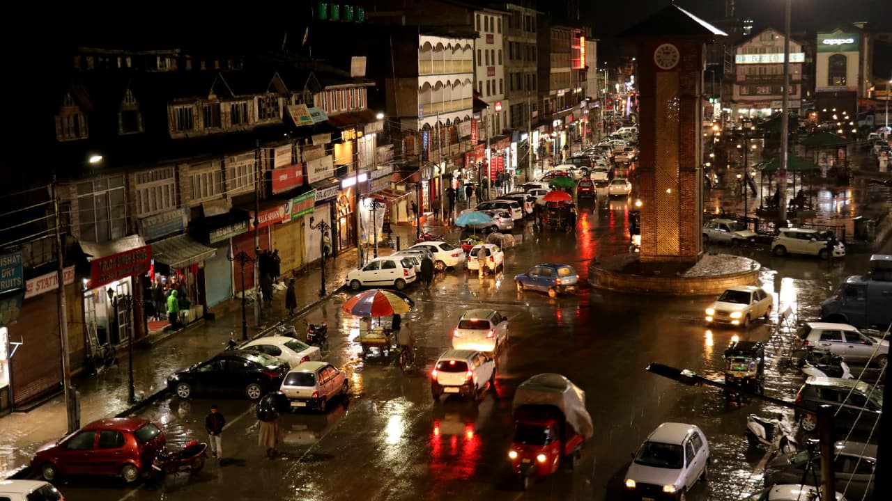 A street in Srinagar, in September 2021. (Photo by Irfan Amin Malik)