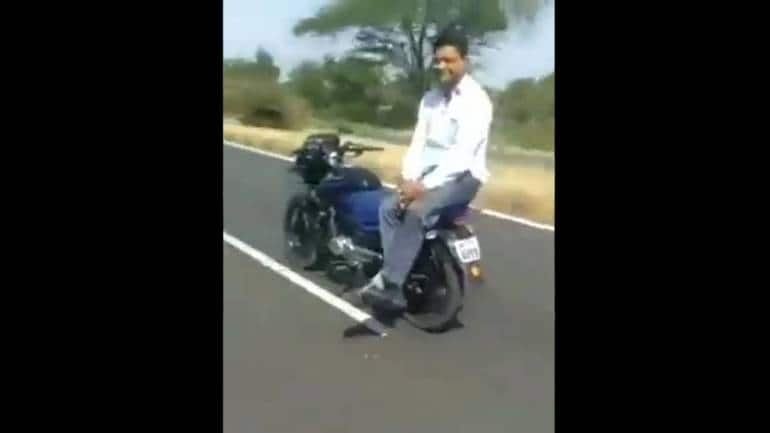 Anand Mahindra shares video of driverless bike Twitter issues