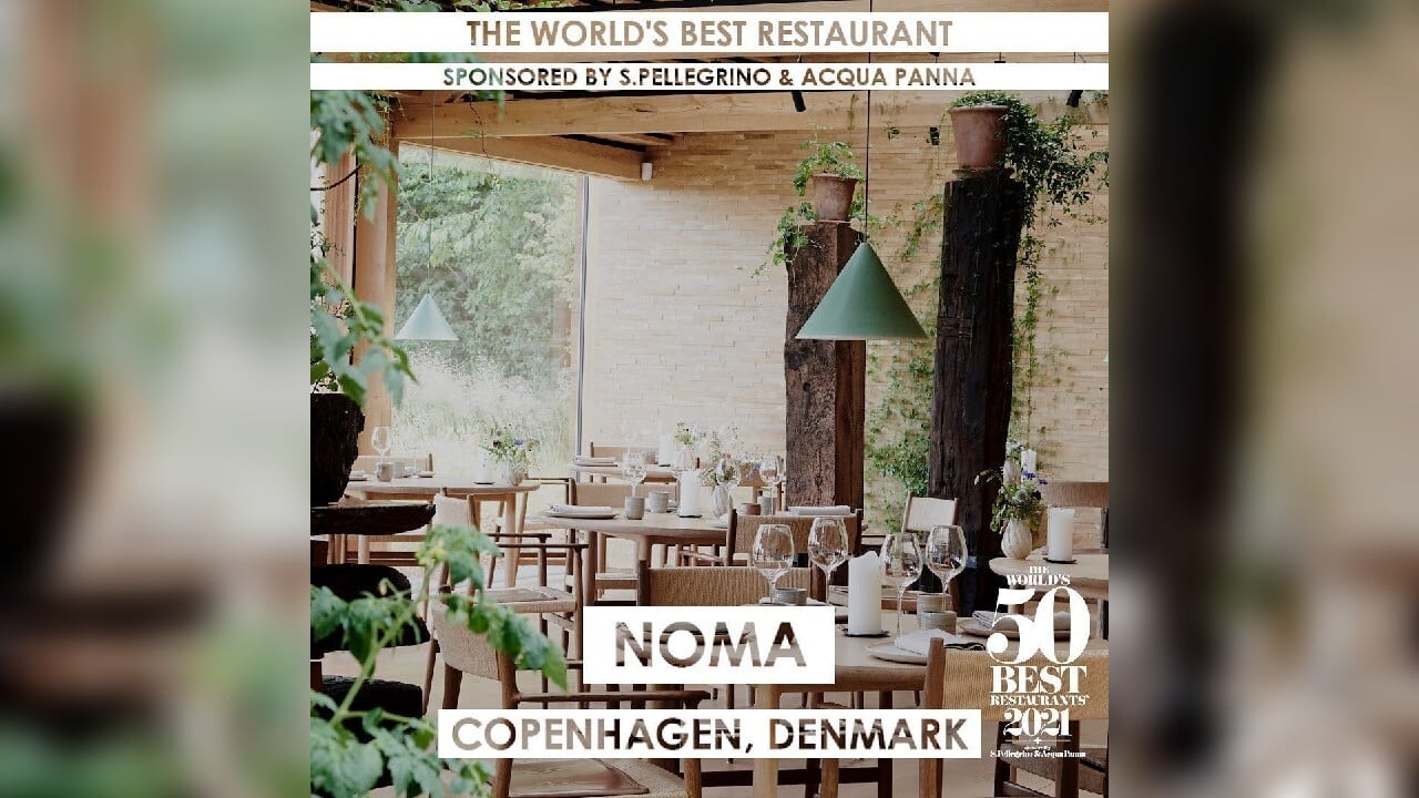 No 1 | Restaurant: Noma | Location: Copenhagen, Denmark (Image: Instagram/@theworlds50best)