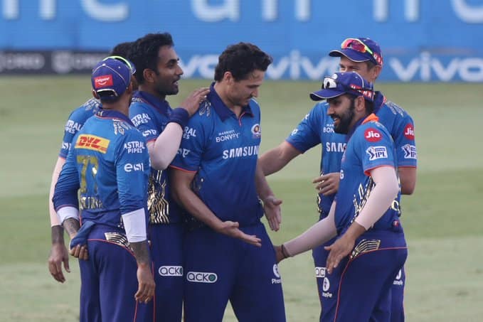 Nathan Coulter Nile took wicket of Steve Smith on 9 runs. (Image: IPL/BCCI) Nathan Coulter Nile took wicket of Steve Smith on 9 runs. (Image: IPL/BCCI)