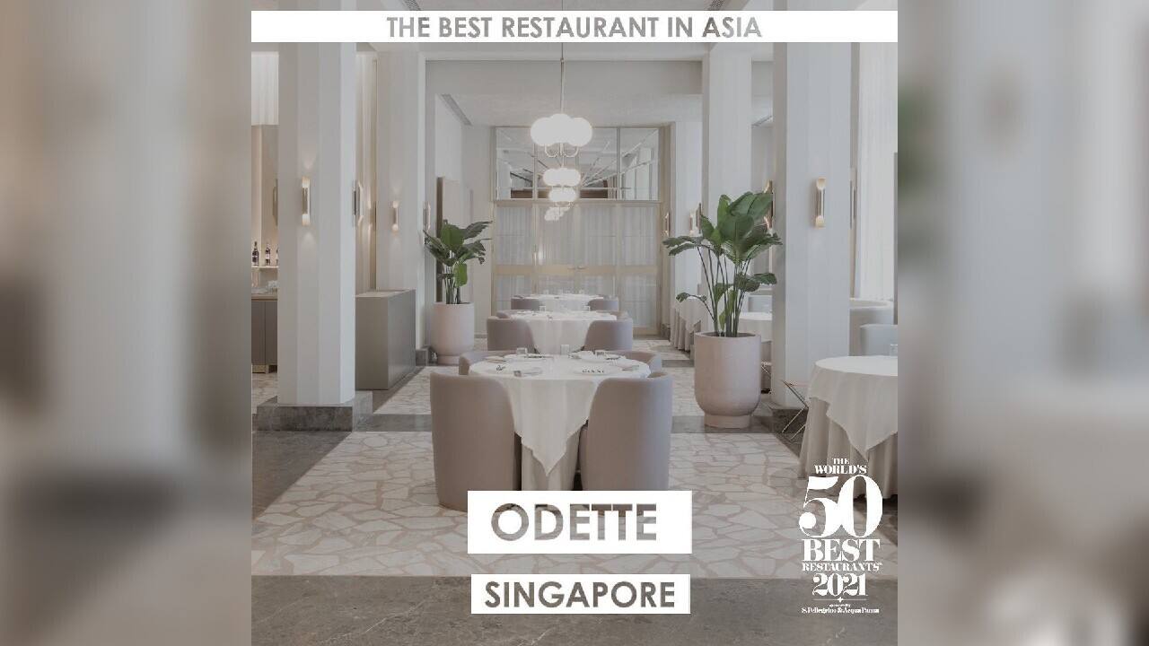 No 8 | Restaurant: Odette | Location: Singapore (Image: Instagram/@theworlds50best)