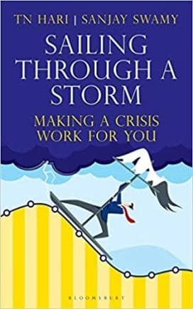 Sailing through a storm book cover