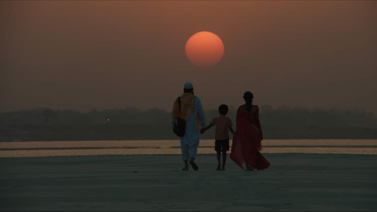 The first film Goopy Bagha produced was the Bangladeshi feature 'Matir Projar Deshe (Kingdom of Clay Subjects)', directed by Bijon Imtiaz in 2016.