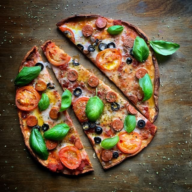 (Representational image) Pizzas and burgers with plant-based meat are available in India.