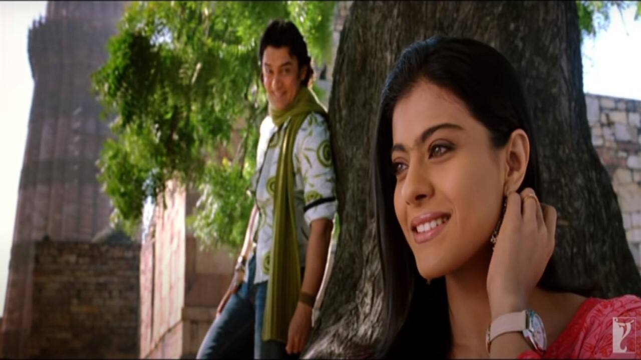 Chand Sifarish: The Fanaa song is sung by Kailash Kher, Shaan and the movie features Aamir khan and Kajol. (Source: Screenshot from Youtube@YRF)