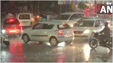 HYDRAA Commissioner A. V. Ranganath and other officials were inspecting the waterlogging point. Cyberabad and Hyderabad police officials were on the roads late on Thursday night to manage the situation. (File photo) HYDRAA Commissioner A. V. Ranganath and other officials were inspecting the waterlogging point. Cyberabad and Hyderabad police officials were on the roads late on Thursday night to manage the situation. (File photo)