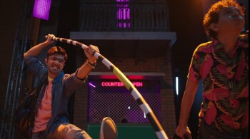 A still from one of two 30-second commercials launched by redBus, to outline the benefits of online ticket booking compared with offline methods.