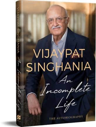 vijaypat singhania an incomplete life book cover
