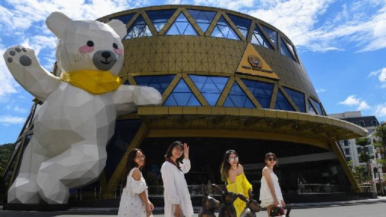 But alongside the trash, and the garish headline attractions -- including the world's longest non-stop three-rope cable car and Vietnam's first teddy bear museum -- there are still pockets of paradise. (Image: AFP) But alongside the trash, and the garish headline attractions -- including the world's longest non-stop three-rope cable car and Vietnam's first teddy bear museum -- there are still pockets of paradise. (Image: AFP)