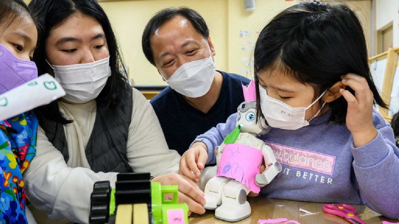 "In the future, knowing how to manage AI and related tools will be very important," Han Dong-seog, from the Seoul government's childcare division, told AFP. (Image: AFP) "In the future, knowing how to manage AI and related tools will be very important," Han Dong-seog, from the Seoul government's childcare division, told AFP. (Image: AFP)