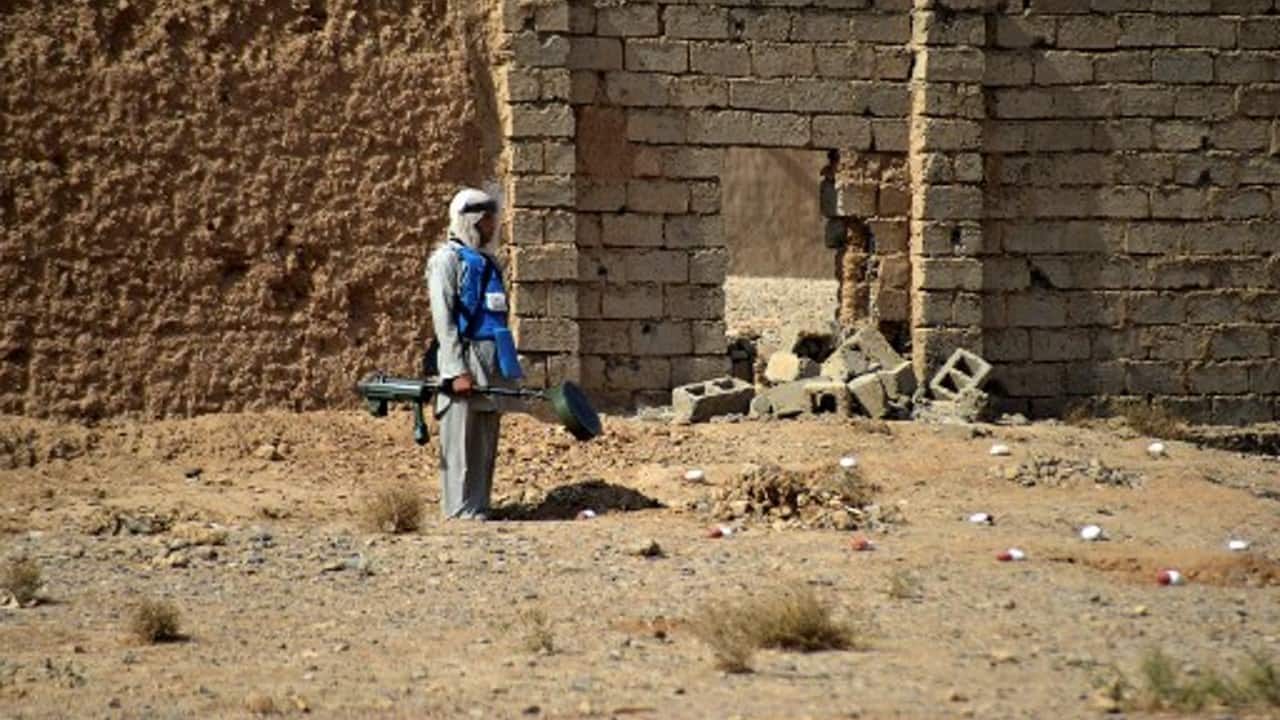 Clearing Afghanistan's landmines one careful step a time