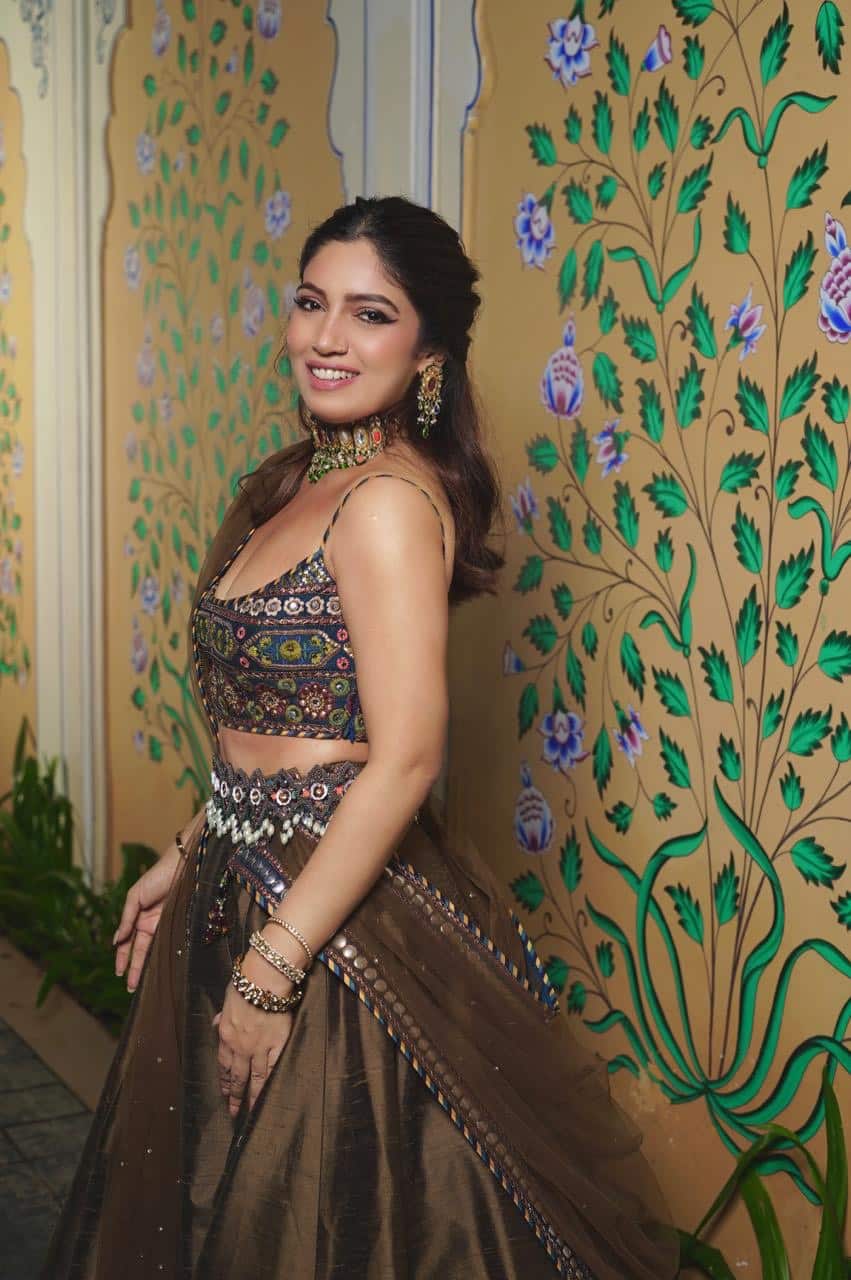 Bhumi Pednekar in a JJ Valaya outfit.