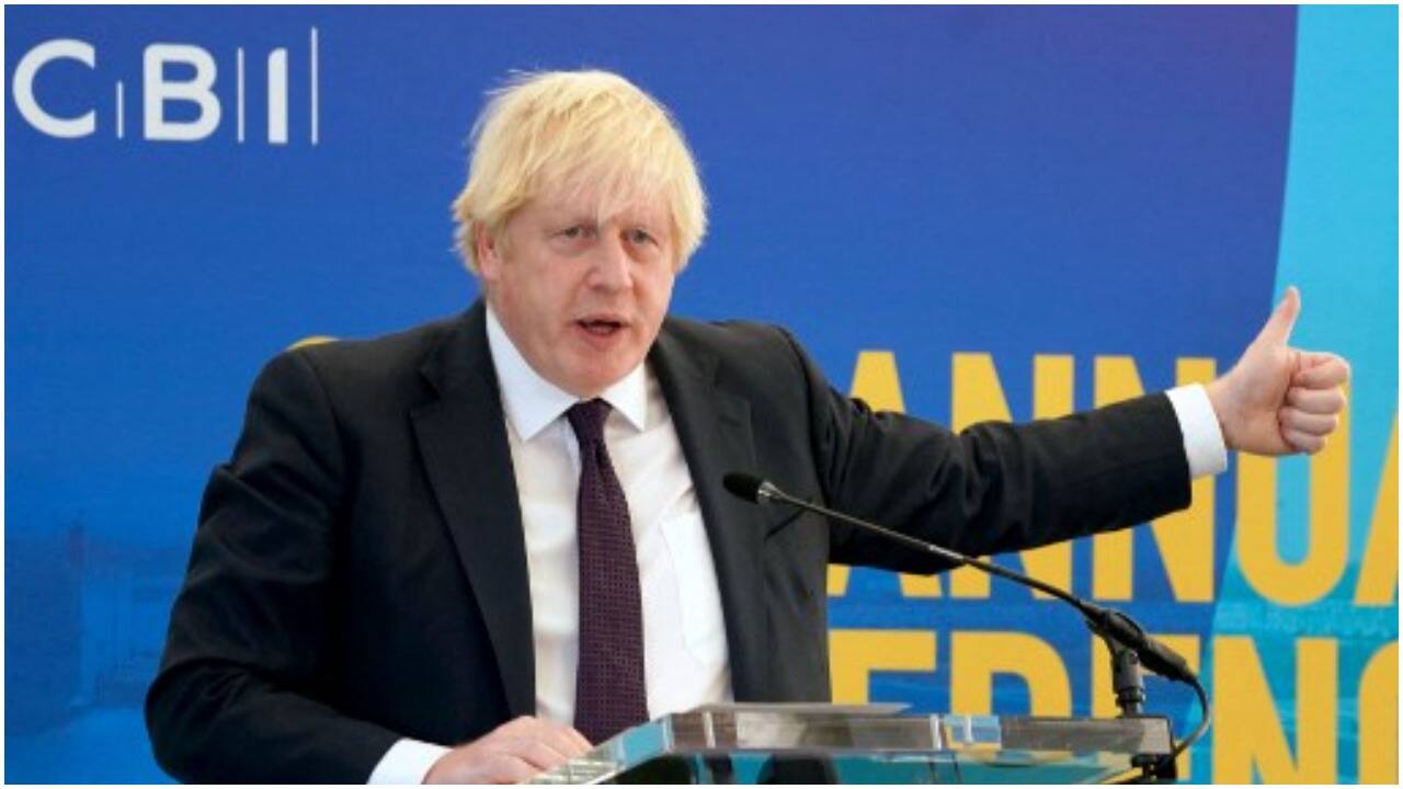 Watch: Boris Johnson loses speech notes, asks business leaders about Peppa Pig Watch: Boris Johnson loses speech notes, asks business leaders about Peppa Pig