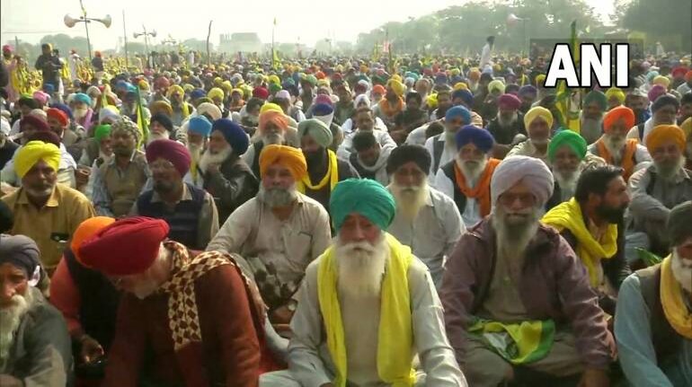 Many of them brought along vegetables, sacks of flour and lentils, spices and cooking oil on their tractor-trollies, saying they have come prepared for a long haul. (Image: ANI) Many of them brought along vegetables, sacks of flour and lentils, spices and cooking oil on their tractor-trollies, saying they have come prepared for a long haul. (Image: ANI)