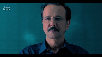 Kay Kay Menon as Himmat Singh in 'Special Ops 1.5' (Image: screen grab)
