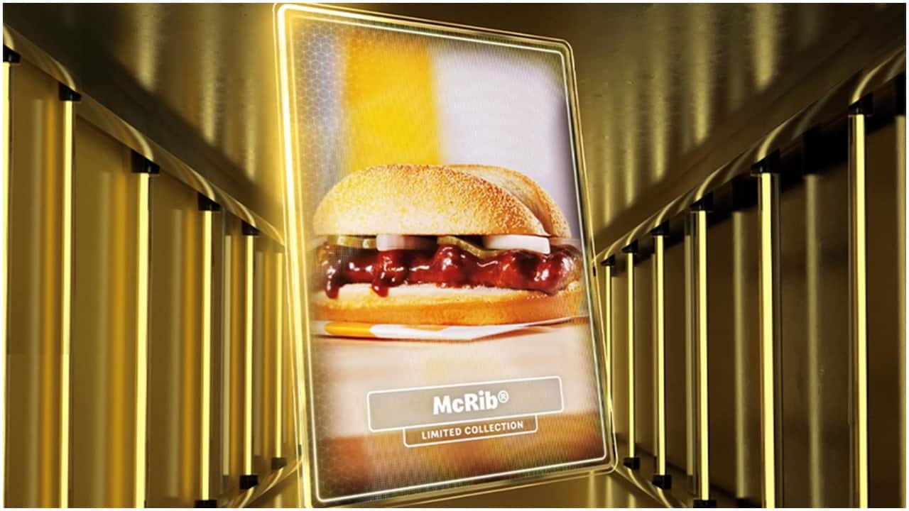 McDonald's drops McRib NFTs, says "almost as saucy"