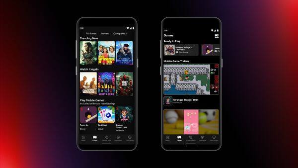 Netflix Gaming Mobile