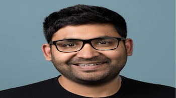 Parag Agarwal, the new CEO of Twitter.