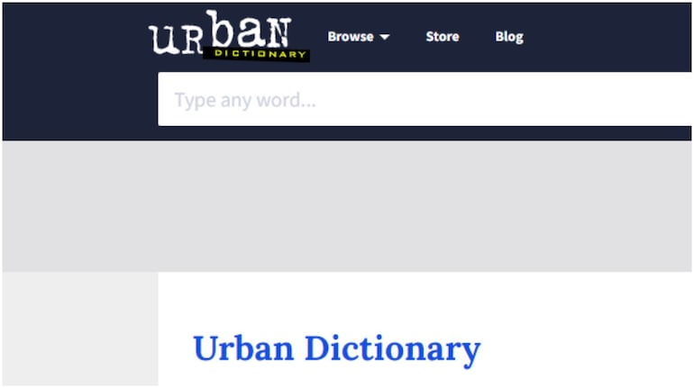 Urban Dictionary definition of your name is...