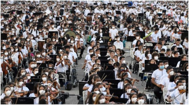 Venezuela's El Sistema Attempts 'Largest Orchestra' Guinness World Record -  Venezuelanalysis