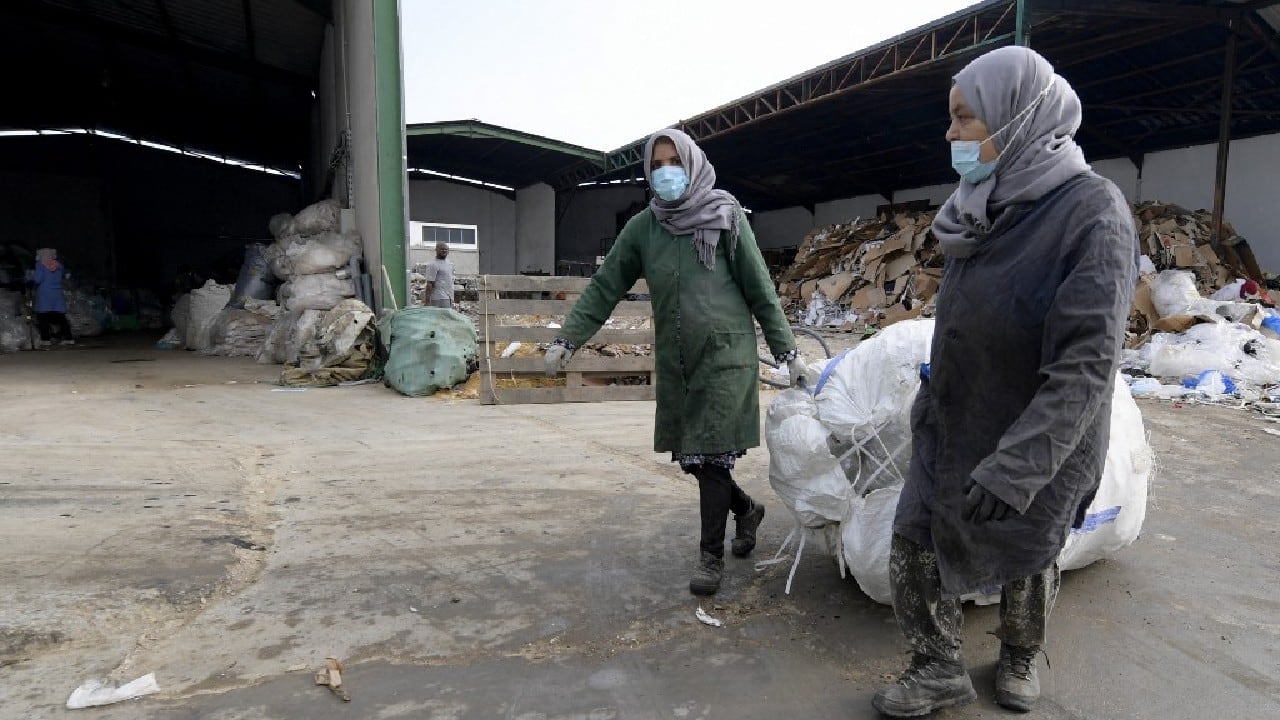 In Tunisia, after a decade of political paralysis since a 2011 revolution, Masmoudi says the waste management system reflects a lack of strategy and vision. Firms like his are blocked from collecting trash directly, as "municipalities own the rubbish", he says. "The state pays 150-200 dinars ($52-$70) per tonne of waste that goes to landfill. We're paying money to bury something that's worth a fortune." (Image: AFP)
