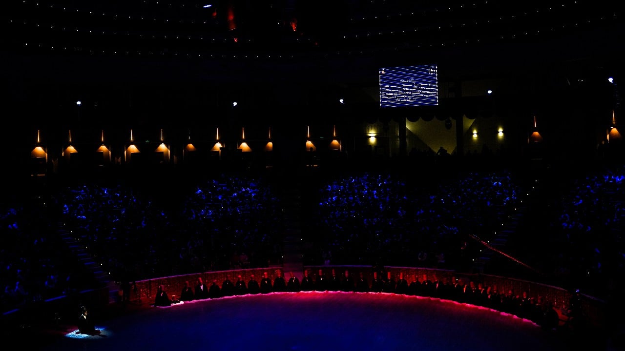 One visitor from the United States, Rupert Flowers, told the state-run Anadolu Agency that he traveled to Konya, inspired by Rumi’s best-known and welcoming quatrain: “Come! Come again! Whoever, whatever you may be, come! Heathen, idolatrous or fire worshipper, come! Even if you deny your oaths a hundred times, come! Our door is the door of hope, come! Come as you are!” (Image: AP)