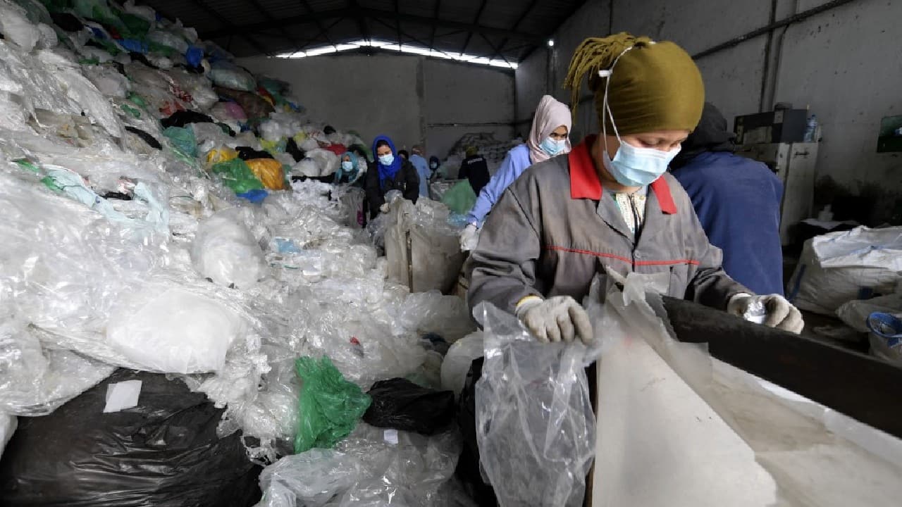 Between four and seven percent of Tunisia's waste is recycled, according to official figures. But Masmoudi, standing by his sleek white four-wheel-drive, said the waste market was growing fast. "Recycling is a sector where a lot remains to be done, but which could create jobs and wealth in Tunisia." (Image: AFP)