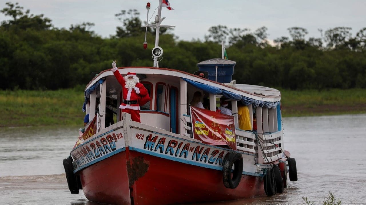 &quot;Our challenge is to go to places where no one else goes,&quot; says Denise Kassama, 50, the coordinator of the project, which aims to bring Christmas cheer to 4,000 children this season. &quot;We don't just come to distribute gifts, we come to bring joy.&quot; (Image: AFP)