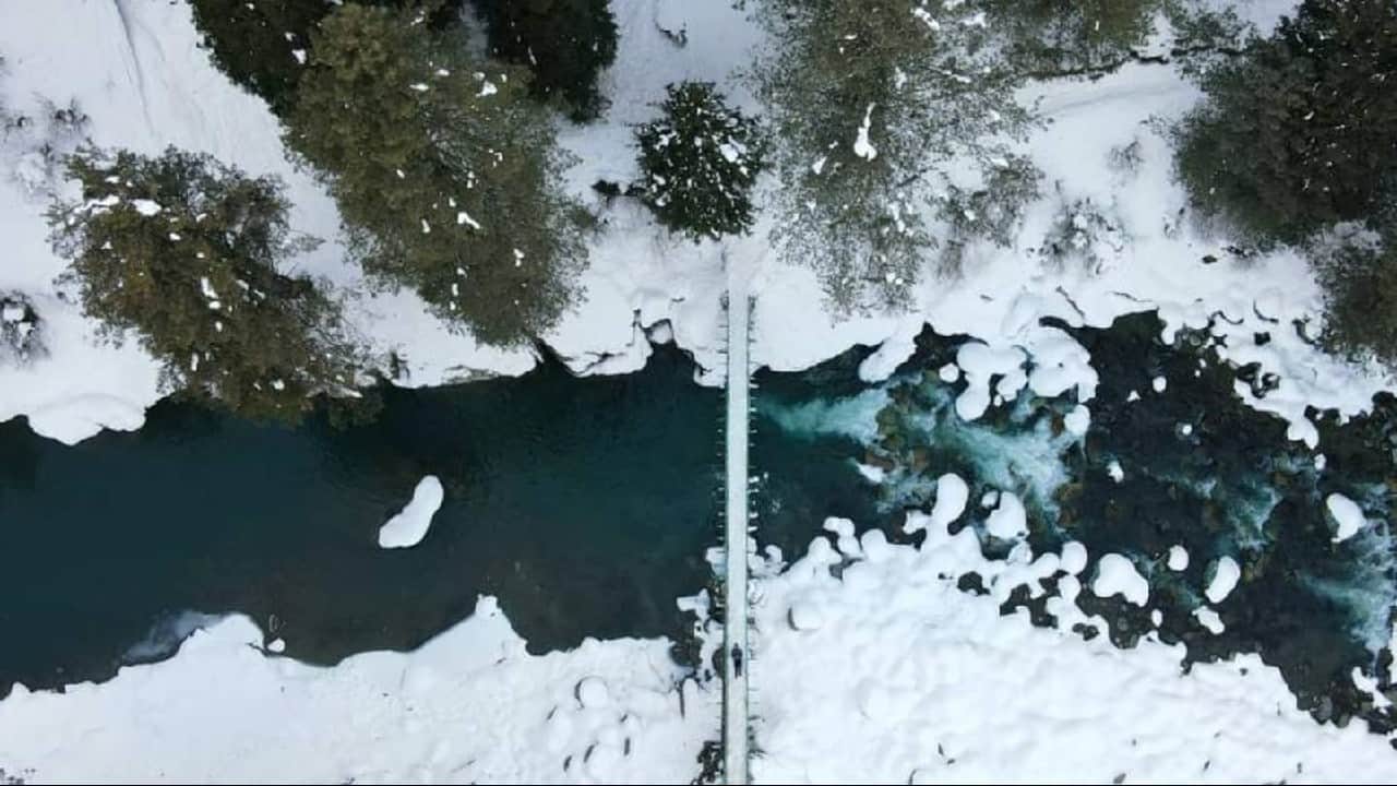 The chances of snowfall are the most frequent and maximum during this period and most areas, especially in the higher reaches, receive heavy snowfall. The 'Chilla-i-Kalan' will end on January 31, but the cold wave continues even after that in Kashmir with a 20-day-long 'Chillai-Khurd' (small cold) and a 10-day-long 'Chillai-Bachha' (baby cold). (Image: Twitter @JandKTourism)