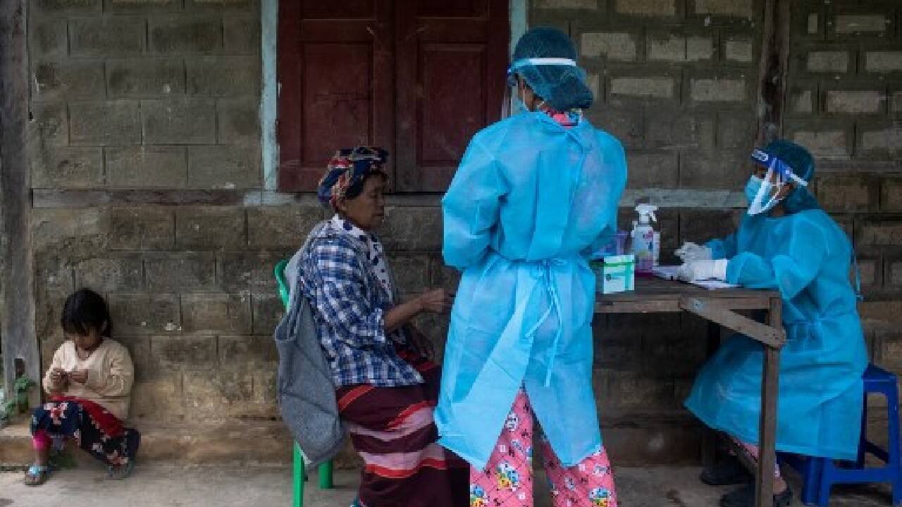 A handful of Myanmar nurses hiding from the junta have been running makeshift clinics to treat Covid patients and resistance fighters with medicine smuggled past military checkpoints. (Image: AFP)