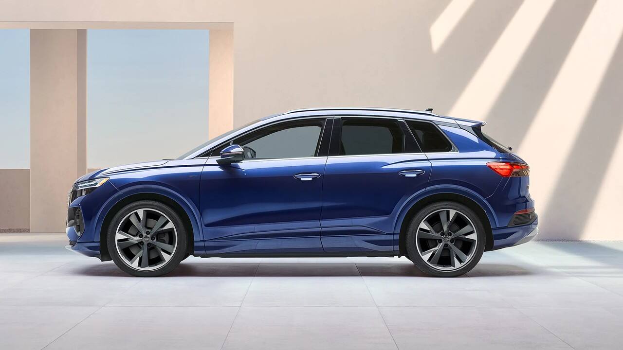 Audi Q4 e-tron | Price: Rs 75 lakh (estimated) | Tentative launch date: Mid-to-late 2022 | Audi is already leading the charge when it comes to EVs. In a single year, the brand has launched 5 electric vehicles, two of which are high-performance sedans. Now it’s time for them to introduce another SUV and fatten-up their EV portfolio with the Q4 e-tron. Unlike their EVs so far, this one looks properly unconventional and will go up against the likes of the Volvo XC40 Recharge as a midsize luxury SUV (although it’s higher up in the luxury order). The Q4 e-tron will be available with both AWD and RWD options, with power levels ranging between 179hp to 299hp. (Image: Audi)
