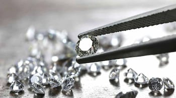 Diamond exports grew 26.98 percent to Rs 91,489.2 crore in April to September 2021, from Rs 72,047.99 crore in the pre-pandemic period of April to September 2019, according to Diamond World. (Photo: PTI)