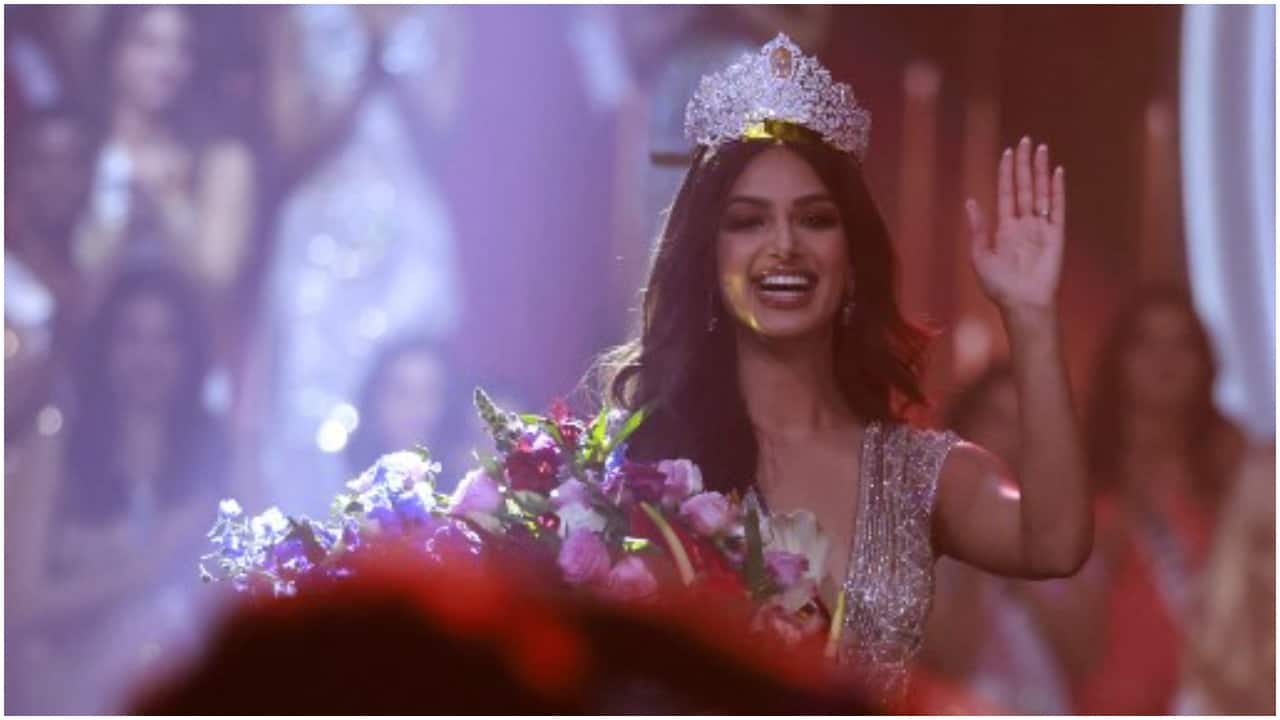 Harnaaz Sandhu AFP
