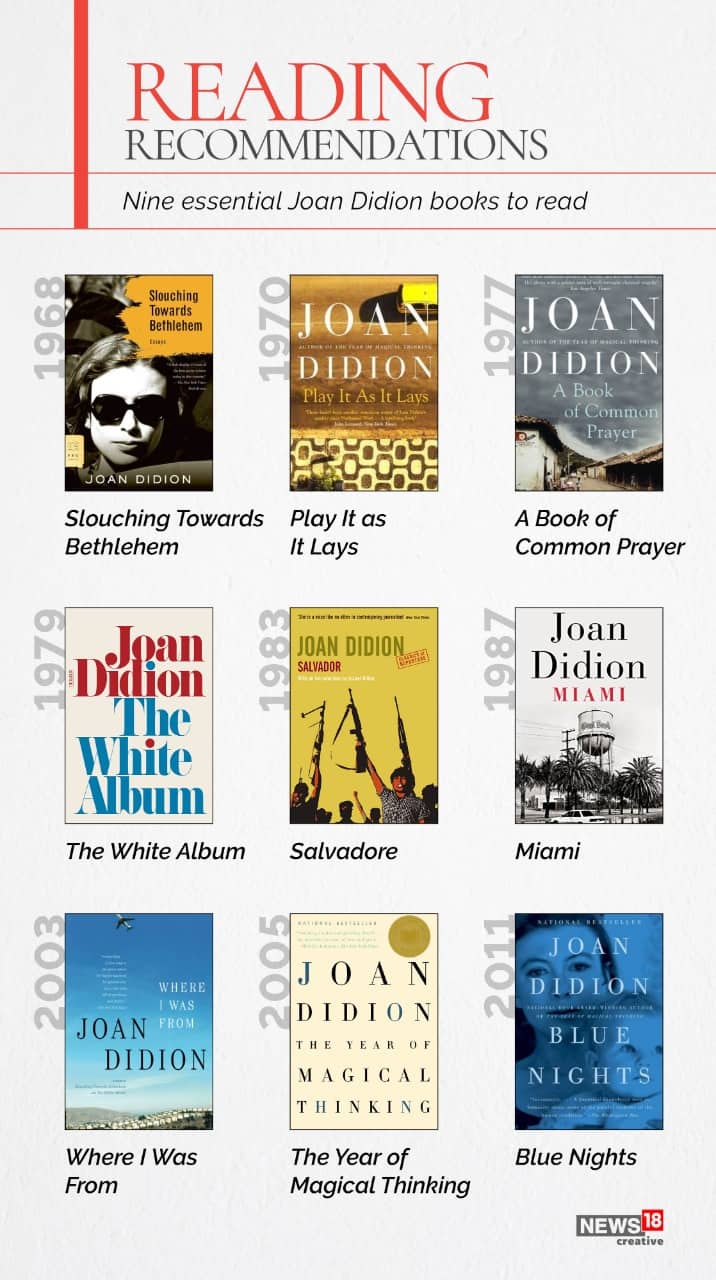 Joan Didion recommended reading