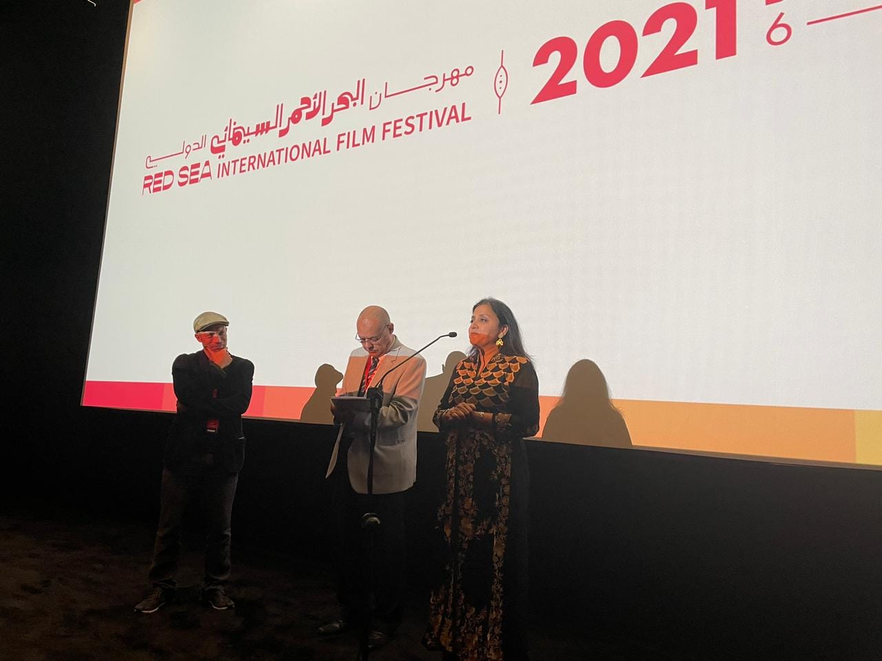 R.D. Bansal's granddaughter Varsha Bansal (right) takes six restored Satyajit Ray films to the 2021 Jeddah film festival.