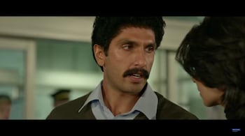 Ranveer Singh in '83, which releases in theatres on December 24. 2021. (Image: Screen grab from trailer)