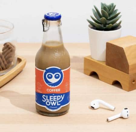 Sleepy Owl bottled coffee