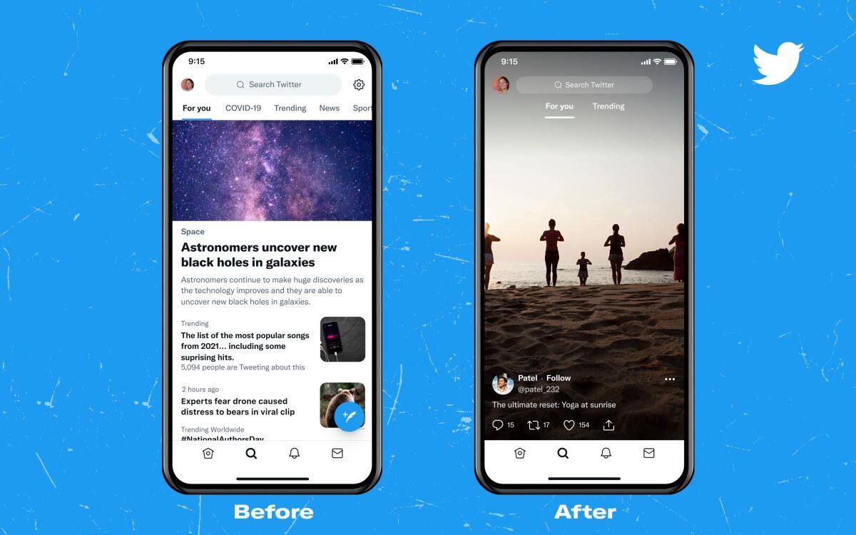 Twitter tests new TikTok-like interface for Explore tab