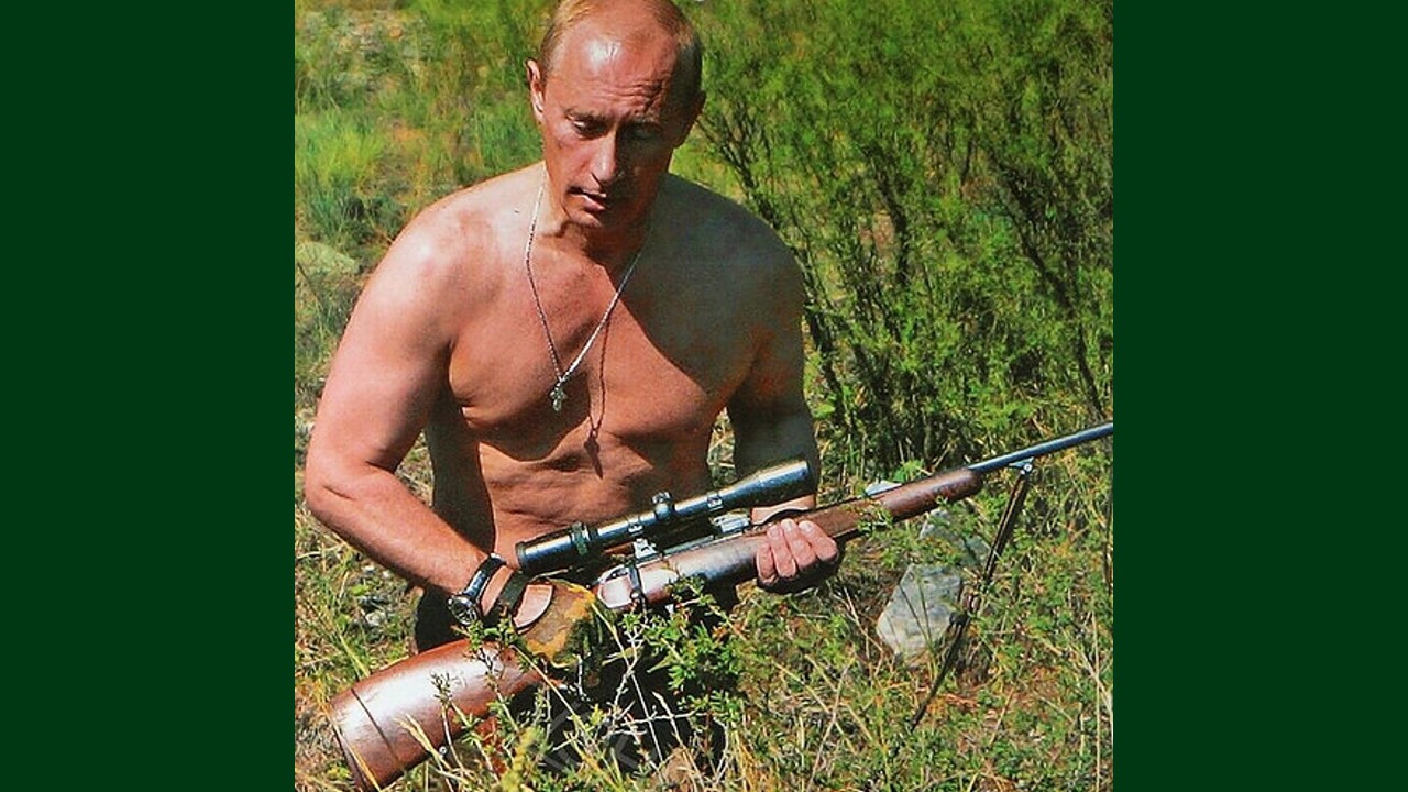 Shirtless Vladimir Putin is back, on his official 2022 calendar