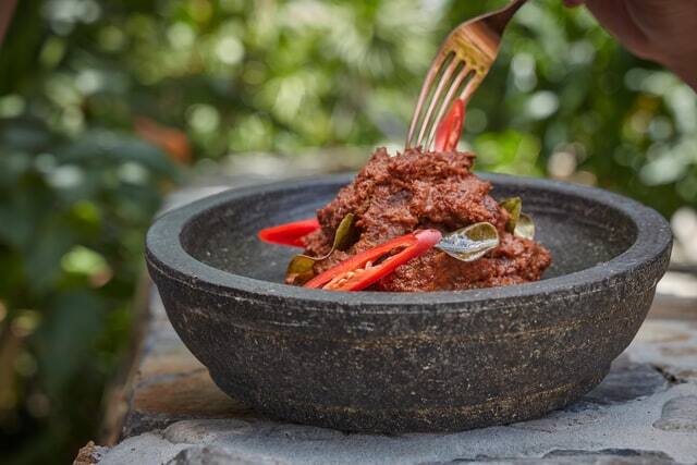 Rendang is a spicy, creamy lamb/beef curry