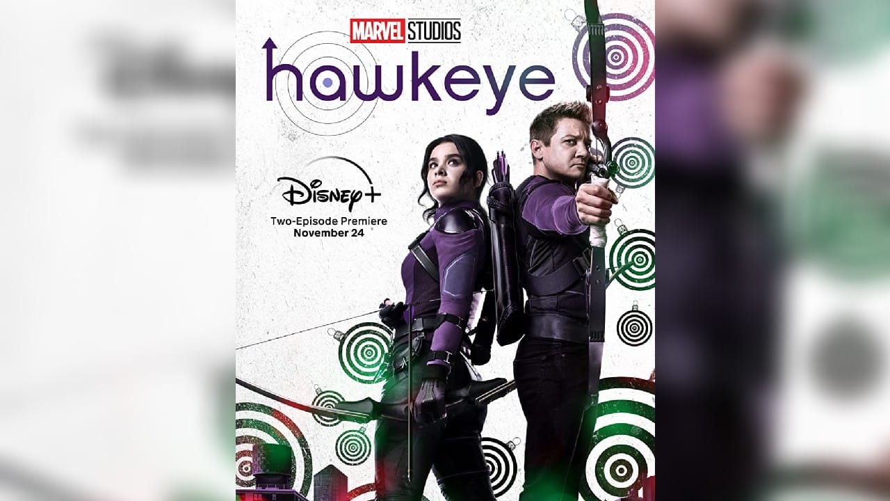 Hawkeye | Amaerican action series created by Jonathan Igla is based in Marvel Comics featuring Clint Barton and Kate Bishop as Hawkeye character. Clint partnered with Kate to confront enemies from his past as Ronin in order to get back to his family in time for Christmas. 
