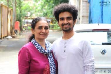 Heena Mandavia and her son Harsh. (Image posted on Facebook by Humans of Bombay)