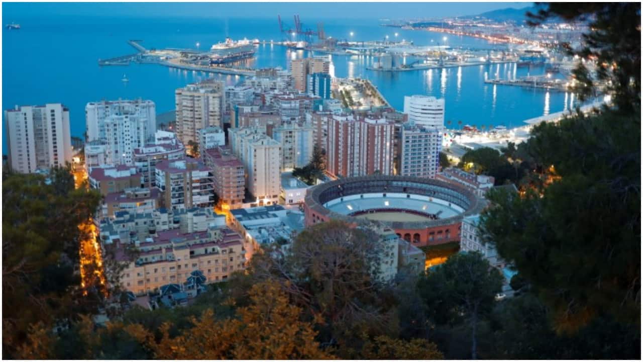 Málaga in Spain ranked second with 86% being happy with life in general and with the cost of living. 81% are happy with the quality of medical care and 69% say making new friends is easy. (Image credit: Reuters)